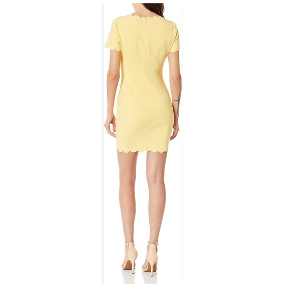 REVOLVE LIKELY Manhattan Body Con
Scalloped Short Sleeve Sheath Dress size 10 - Picture 9 of 16